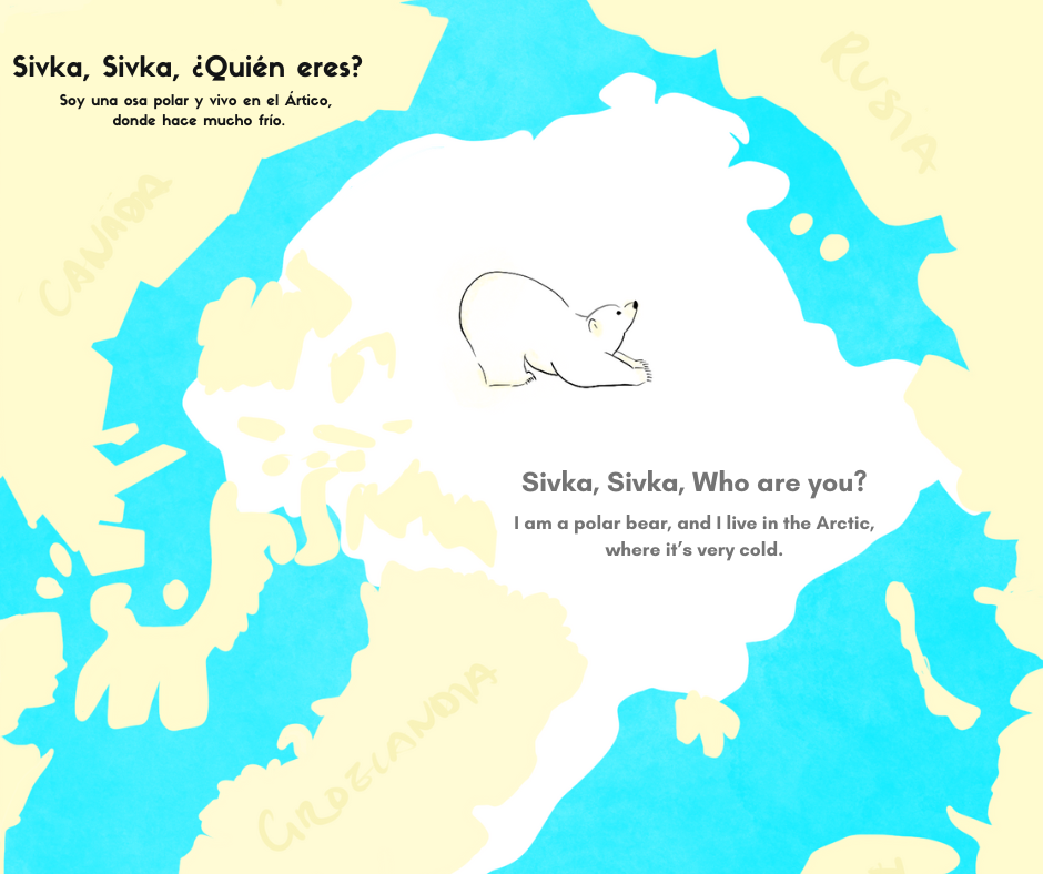 EBook ¡Sivka, la Osa Polar! / Sivka, Polar Bear! - Imagen 2